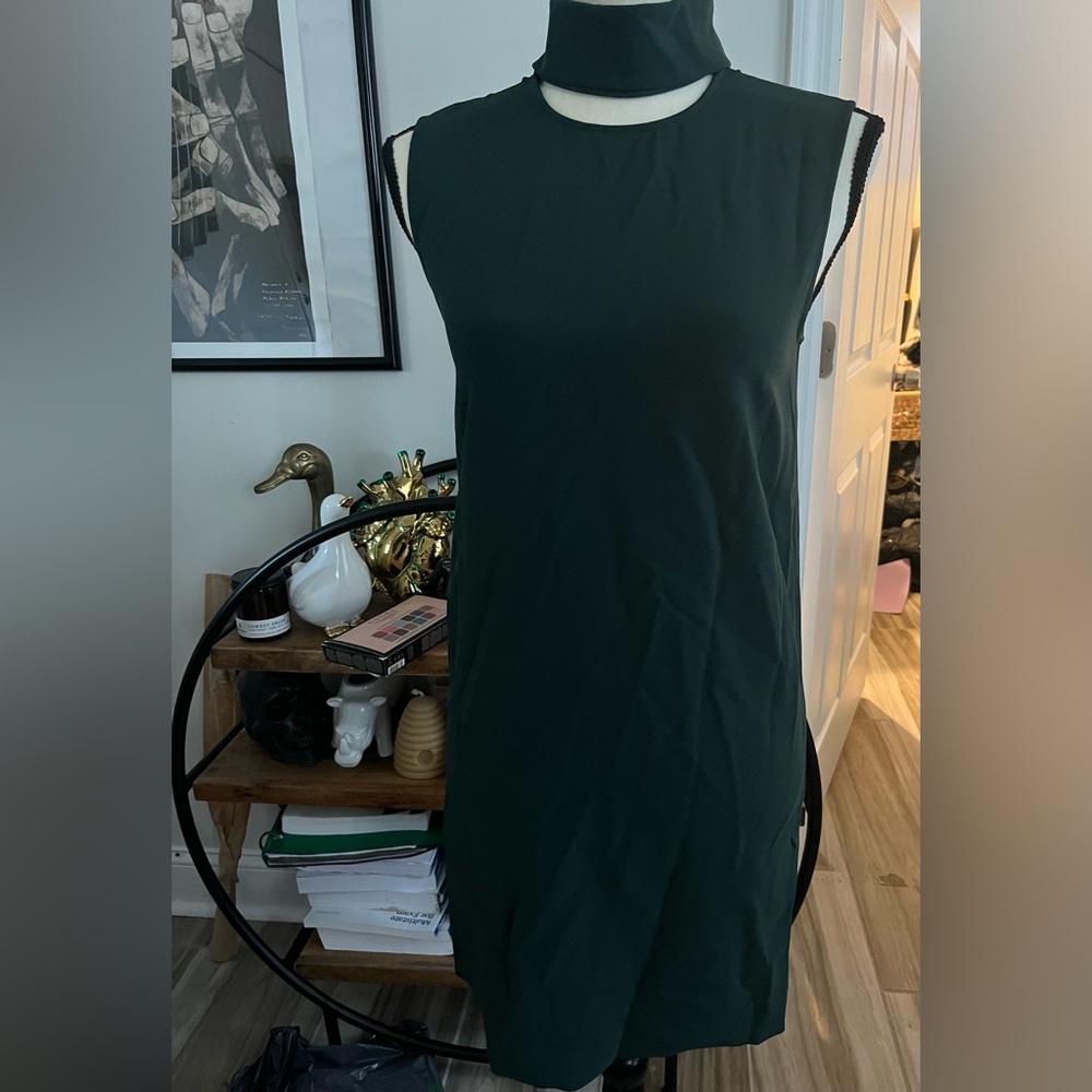 Theory green dress